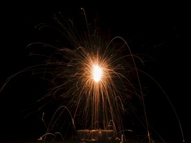烟花夜空素材图片