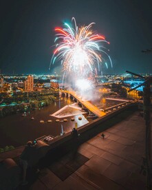 烟花夜空素材图片