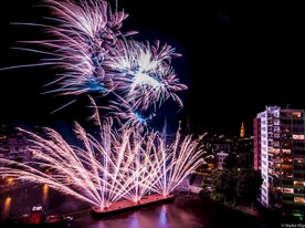烟花夜空素材图片