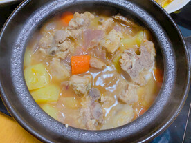 土豆胡萝卜焖排骨