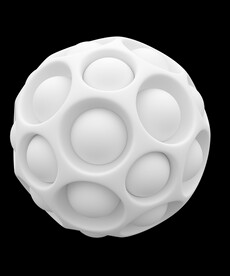 C4D模型 球体 