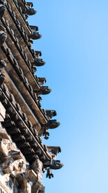 辽宁抚顺高尔山风景区辽塔侧面