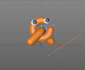 C4D模型字母Q