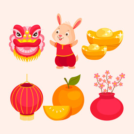 兔年插画图片
