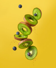 被切开的奇异果