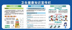 卫生健康知识宣传栏