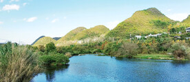 贵州花溪十里河滩湿地