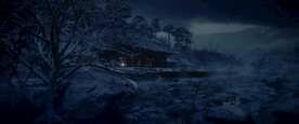 雪夜房屋