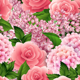 手绘花