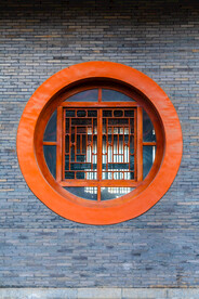 辽宁抚顺宝泉山善缘寺寺庙窗户