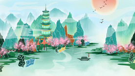 国潮插画