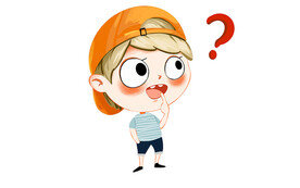 卡通小孩