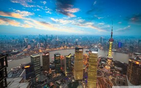 上海鸟瞰图