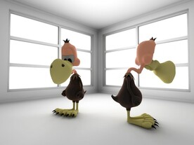 C4D模型鸭子