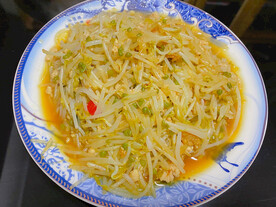 爆炒绿豆芽 