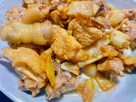 爆家常炒土鸡