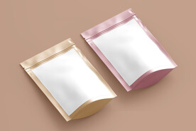 食品包装自封袋样机