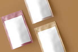 食品包装自封袋样机