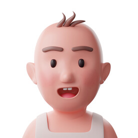 C4D模型卡通人头像