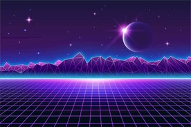 宇宙光效背景