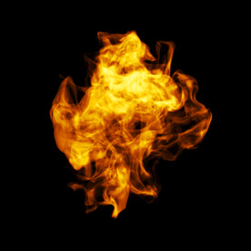燃烧火焰PSD免抠素材