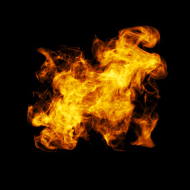燃烧火焰PSD免抠素材