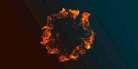 爆炸火焰火球PSD免抠素材