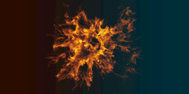 爆炸火焰火球PSD免抠素材