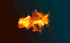 爆炸火焰火球PSD免抠素材