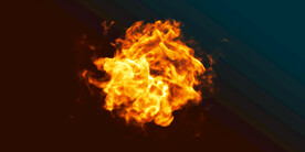 爆炸火焰火球PSD免抠素材