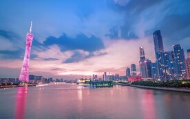 广州塔夜景
