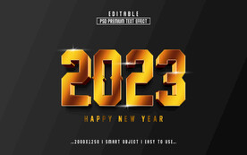 2023金属字体样式