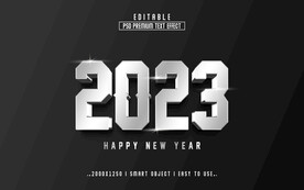 2023金属字体样式