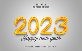 2023金属字体样式