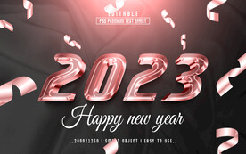 2023金属字体样式