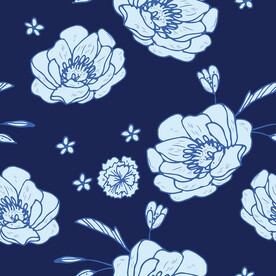 手绘花
