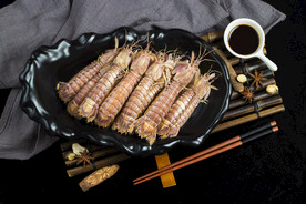 清蒸虾爬子