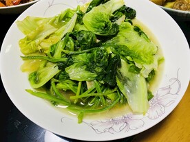 上汤生菜菠菜