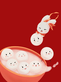 汤圆素材