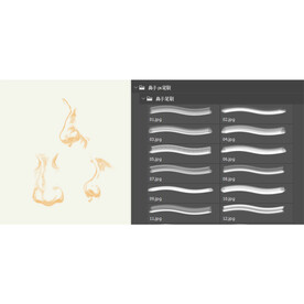 PS鼻子素材笔刷