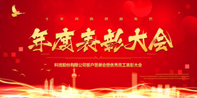 年会背景