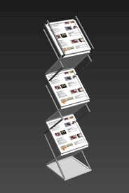 资料架3d模型