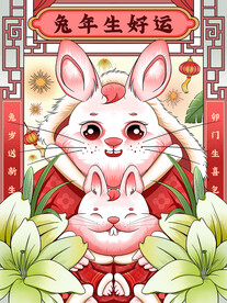 兔年插画