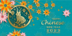 新年兔年贺岁2023主题贺岁素