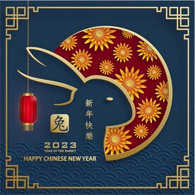 新年兔年贺岁2023主题