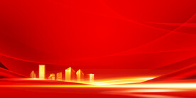 红色背景