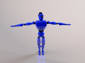 C4D模型机器人
