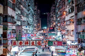 香港城市夜景