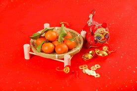 新年橘子红包