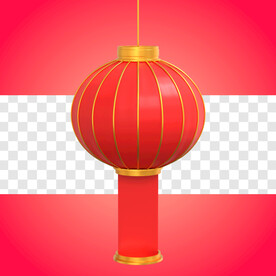 传统灯笼psd分层素材